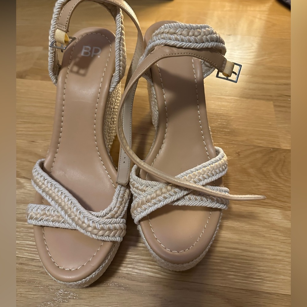 BP wedge sandals